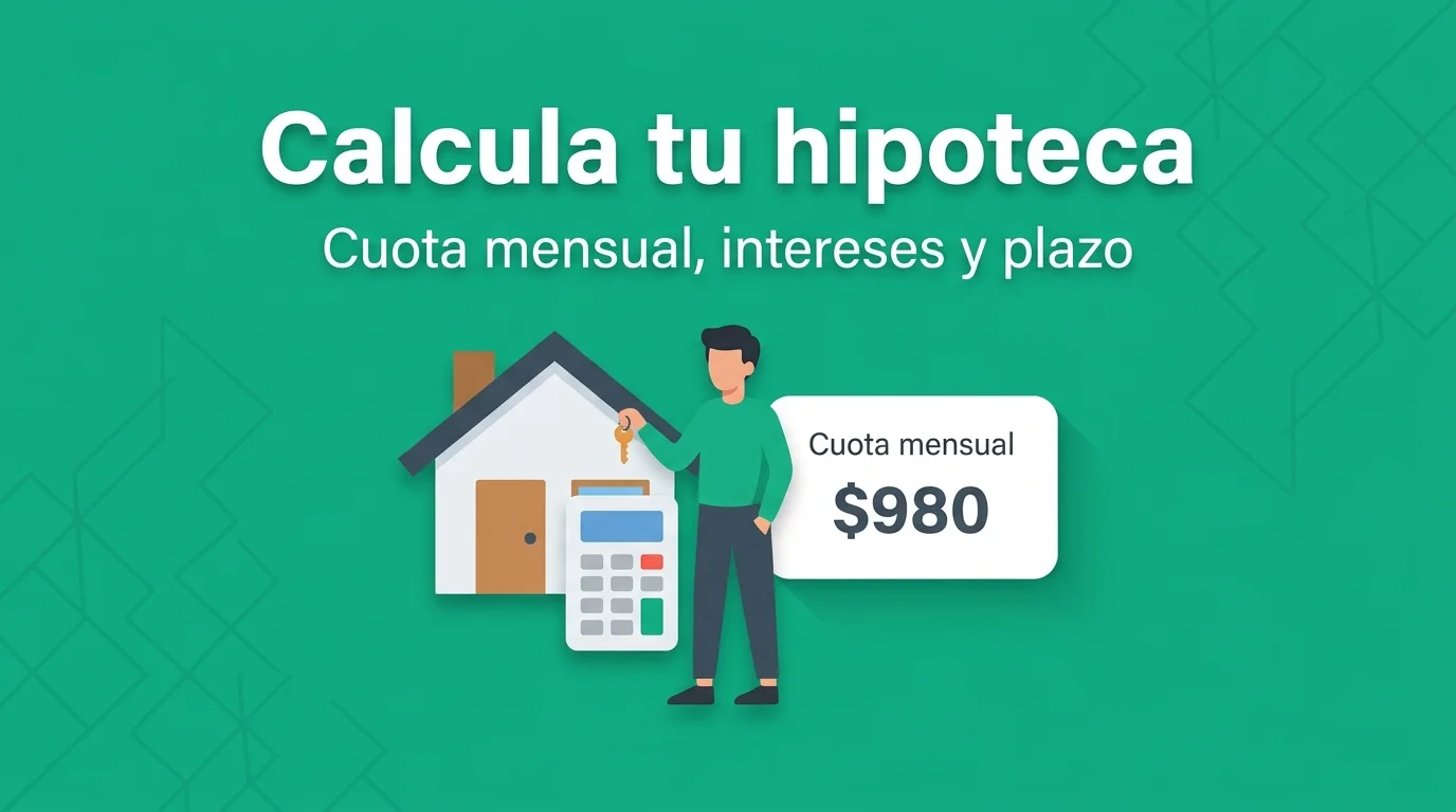 Calcular cuota mensual de hipoteca online gratis