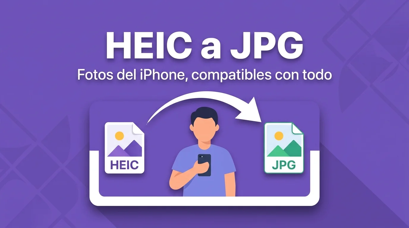 Convertir HEIC a JPG online gratis